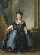 Jean Marc Nattier Dauphin of France painting